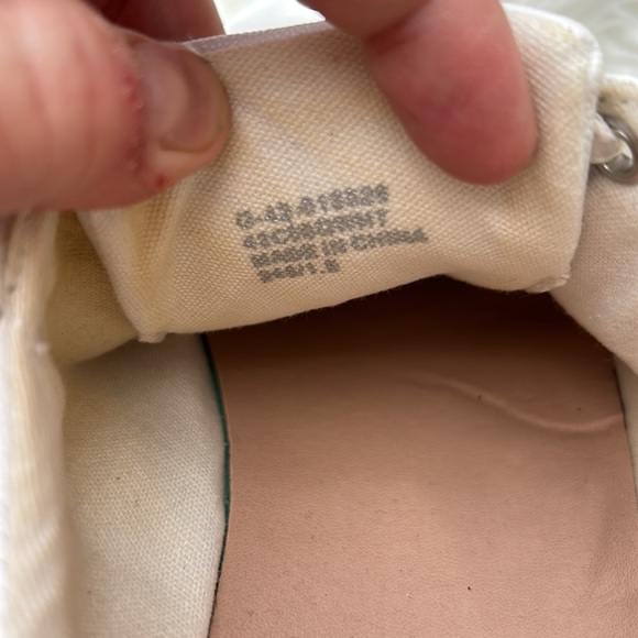 Topshop white pebbled leather COLA sneakers - Picture 11 of 11